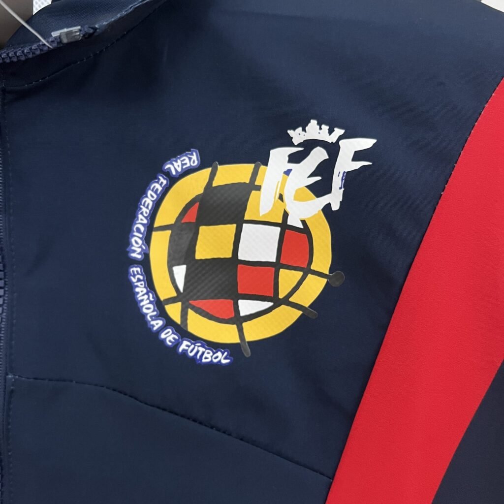 Cortavientos Retro Selección Española Eurocopa 2024