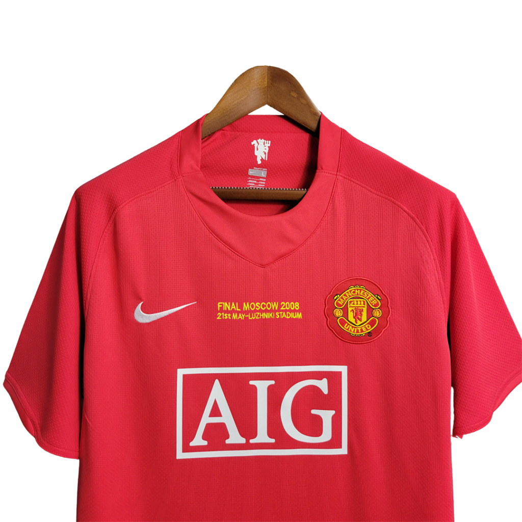 Camiseta Retro Manchester United 2007/08