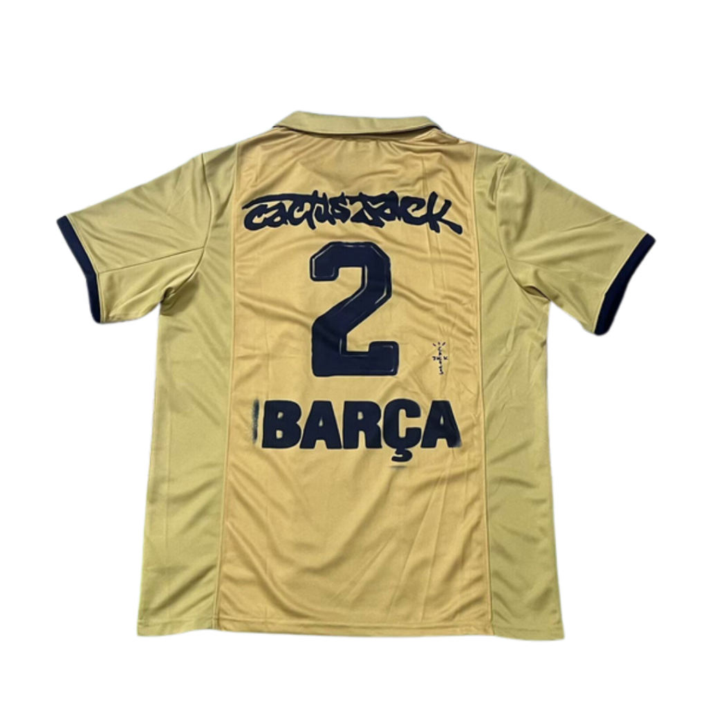 Camiseta Retro FC Barcelona - Edición Especial Travis Scott