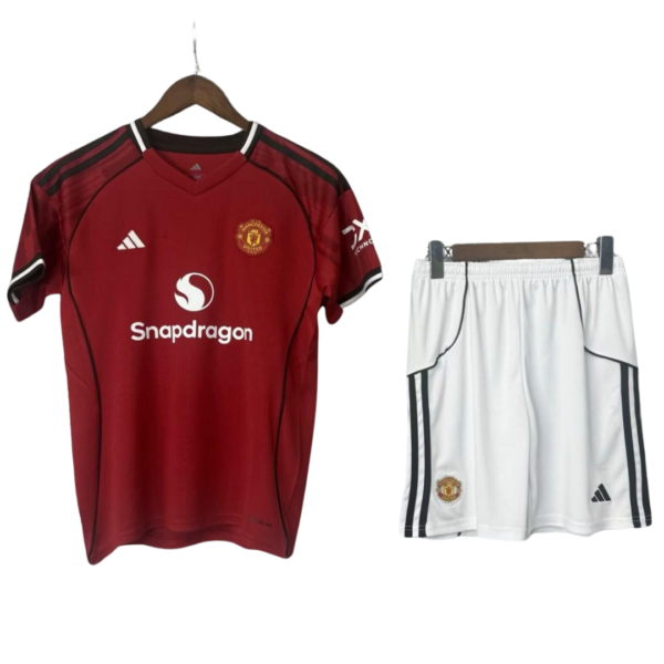 Conjunto Niño Manchester United 2025/26
