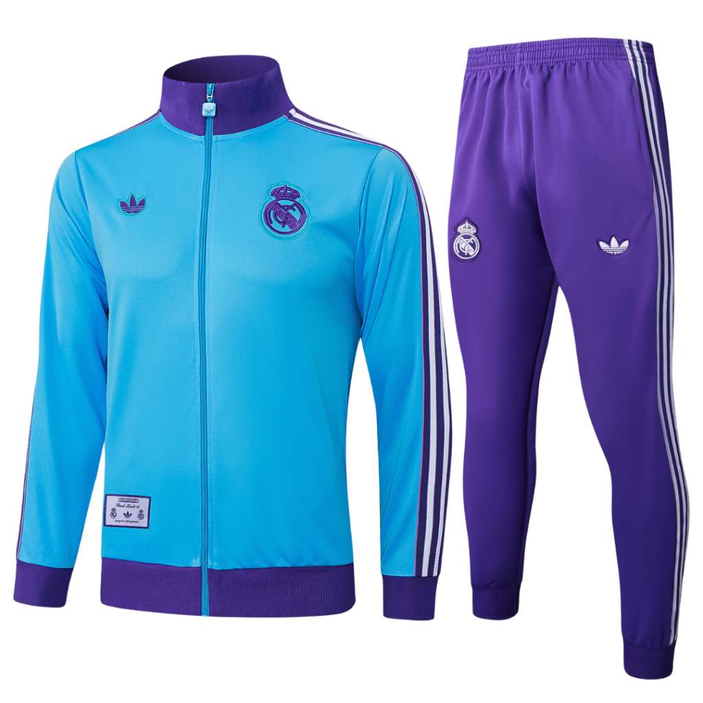 Chándal 2025/26 Cremallera Completa - Real Madrid