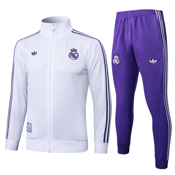 Chándal 2025/26 Cremallera Completa - Real Madrid
