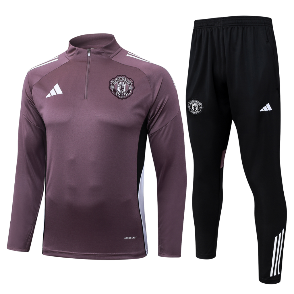 Chándal 2025/26 Cremallera Media - Manchester United