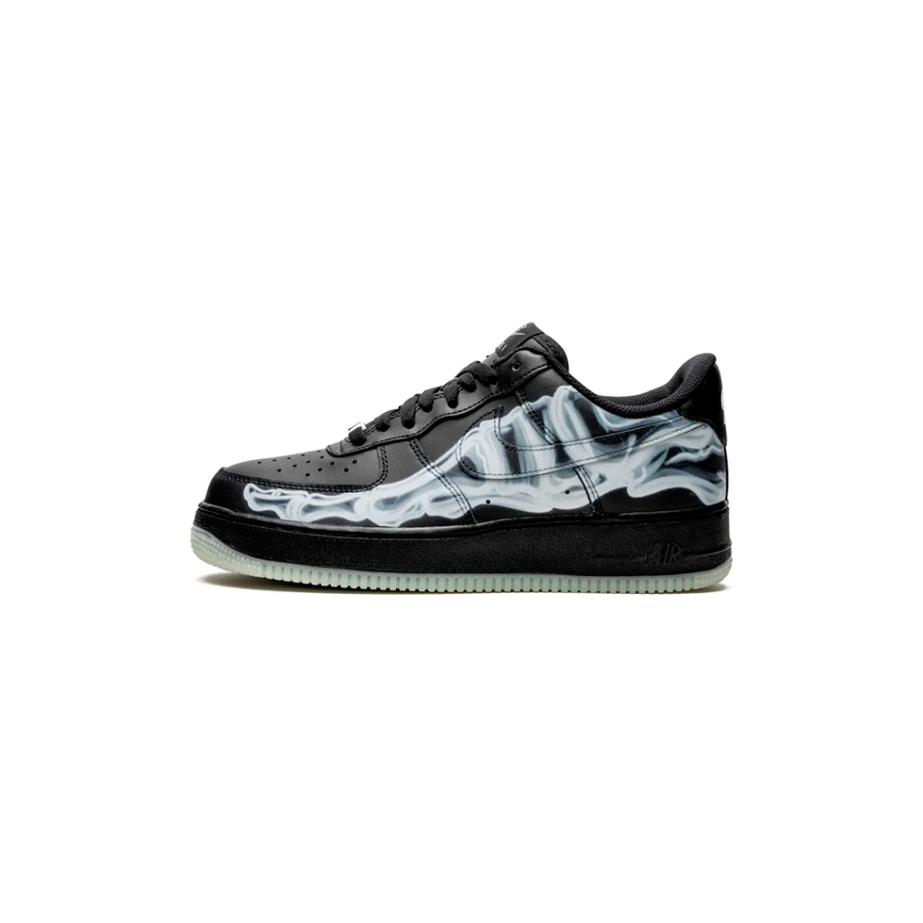 Nike Air Force 1 'Skeleton Black'