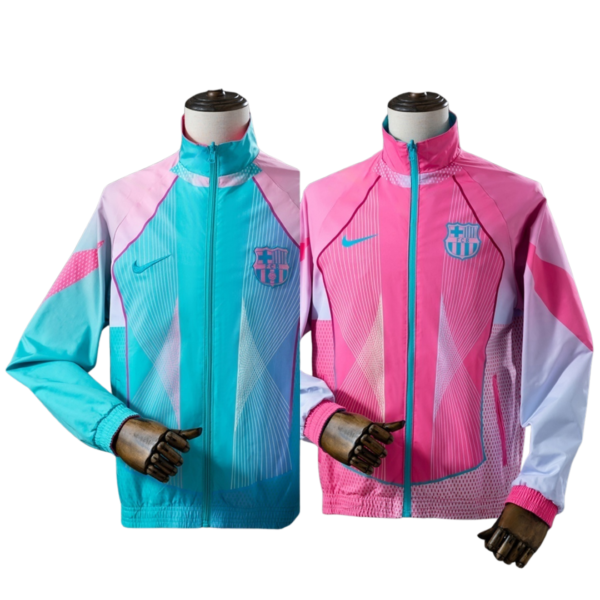 Cortavientos Reversible FC Barcelona