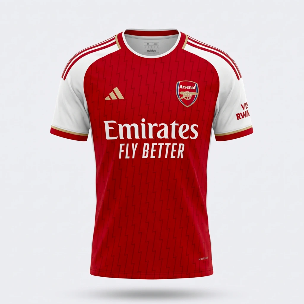 Camiseta Arsenal 2025/26 - frente
