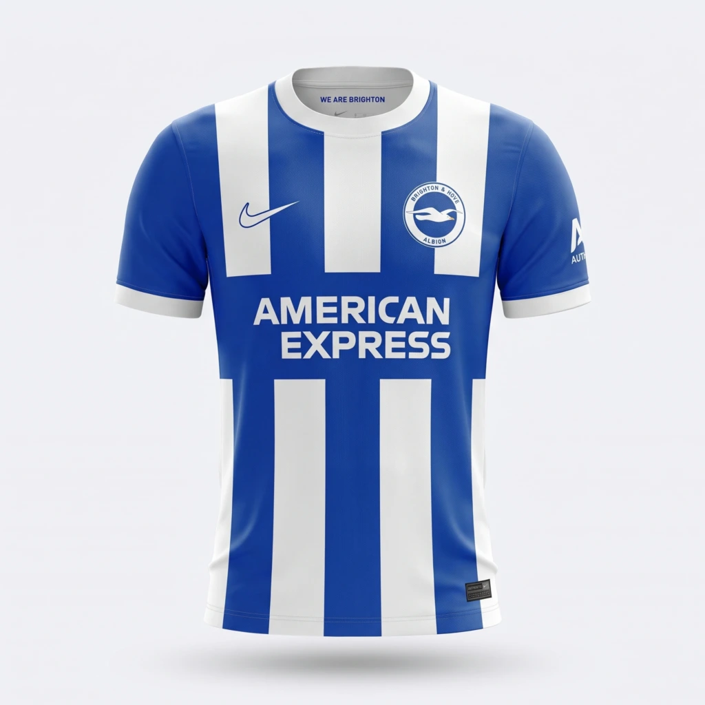 Camiseta Brighton 2025/26 - frente
