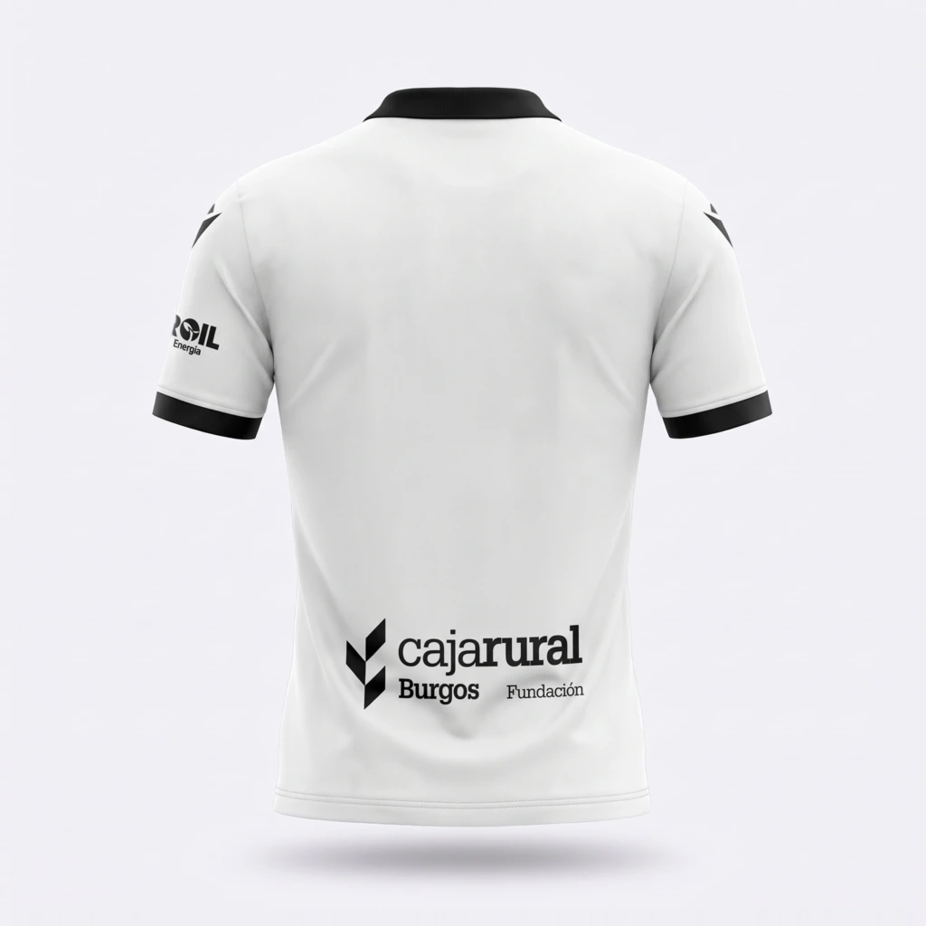 Camiseta Burgos CF 2025/26 - espalda