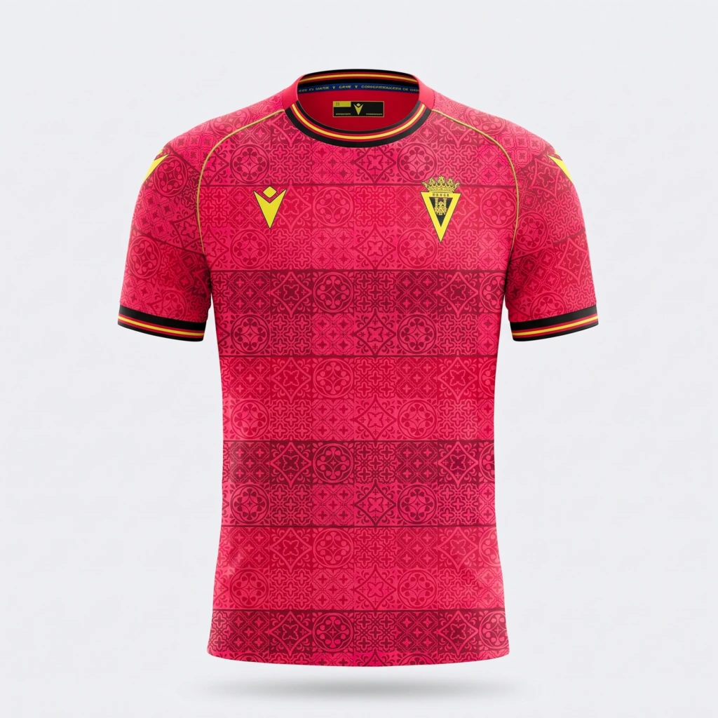 Camiseta Cádiz FC 2025/26 - frente