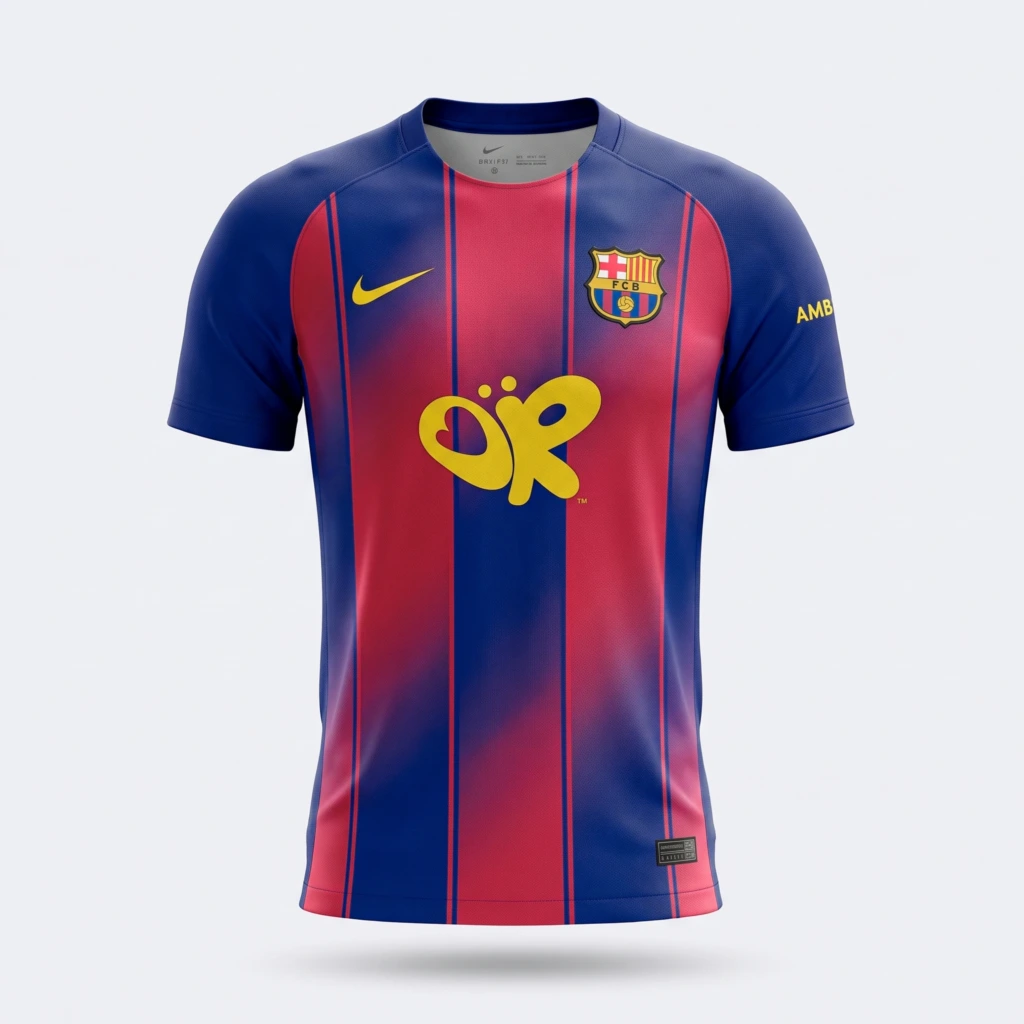 Camiseta FC Barcelona 2025/26 - Edición Clásico Olivia Rodrigo - frente