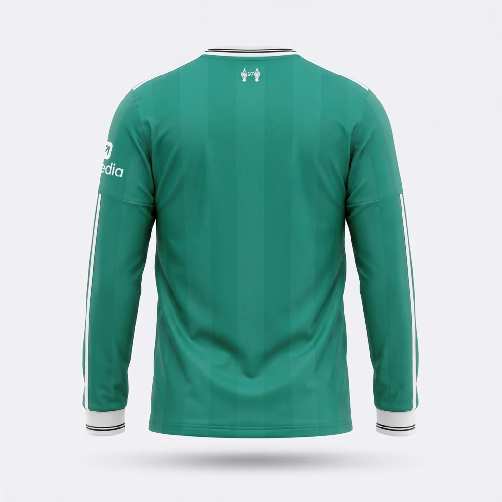 Camiseta Liverpool 2025/26 – Manga Larga - espalda