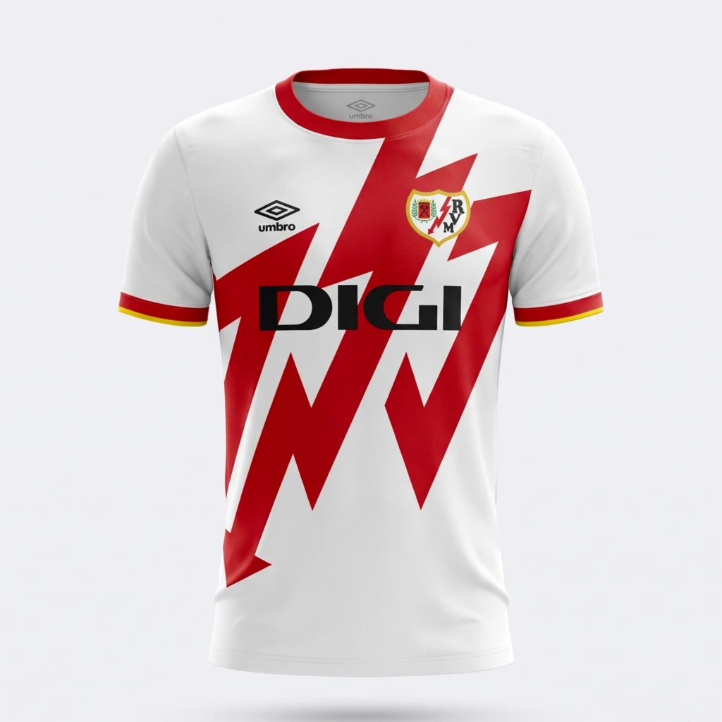 Camiseta Rayo Vallecano 2025/26 - frente