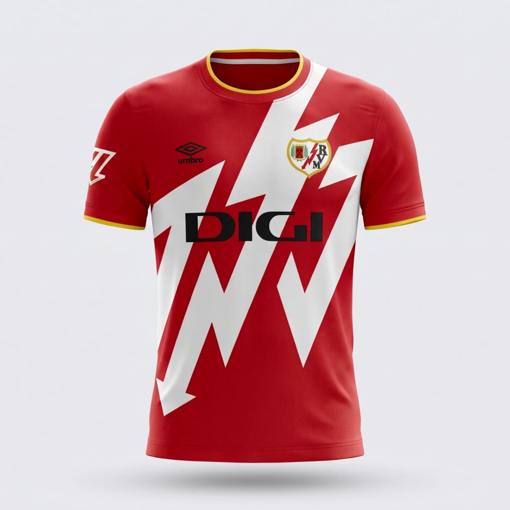 Camiseta Rayo Vallecano 2025/26 - frente