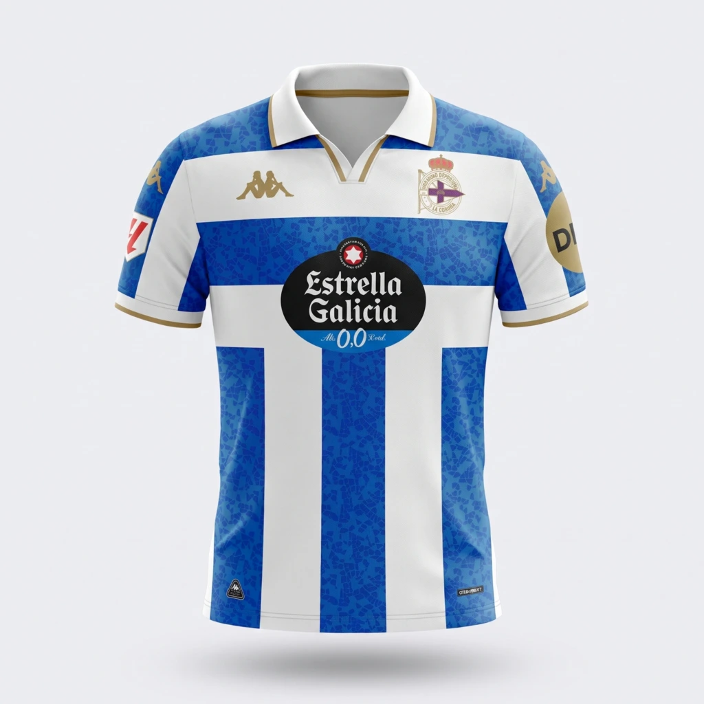 Camiseta Real Club Deportivo de La Coruña 2025/26 - frente
