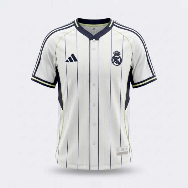 Camiseta Real Madrid 2025/26 - Edición Béisbol