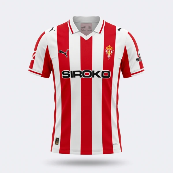 Camiseta Real Sporting de Gijón 2025/26 - frente