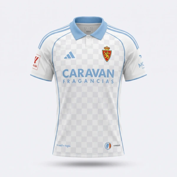 Camiseta Real Zaragoza 2025/26