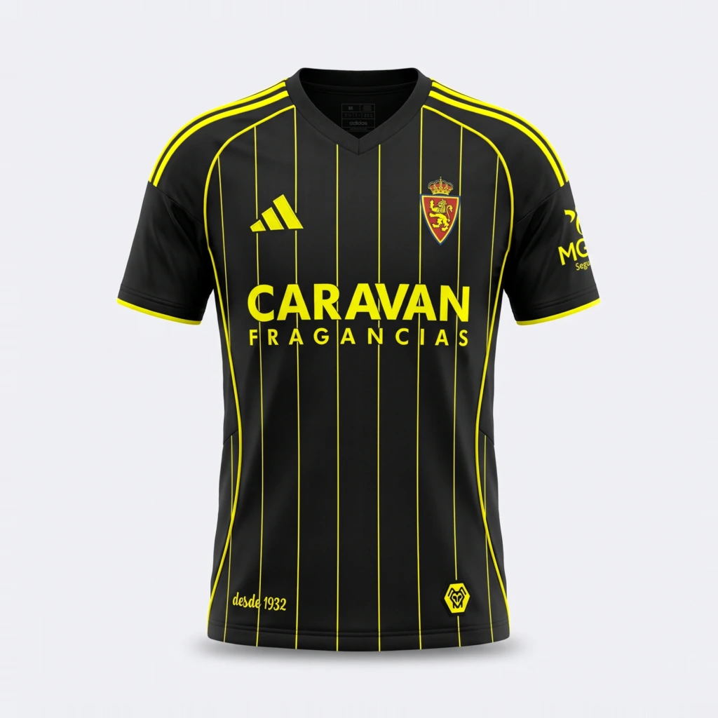 Camiseta Real Zaragoza 2025/26 - frente