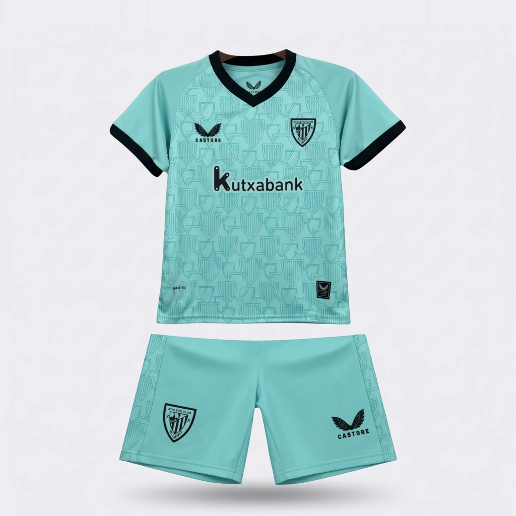 Conjunto Niño Athletic Club de Bilbao 2025/26 - frente