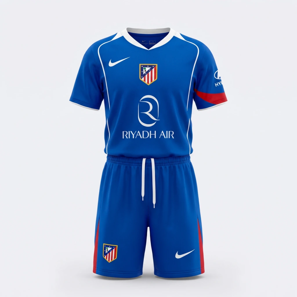 Conjunto Niño Atlético de Madrid 2025/26 - frente