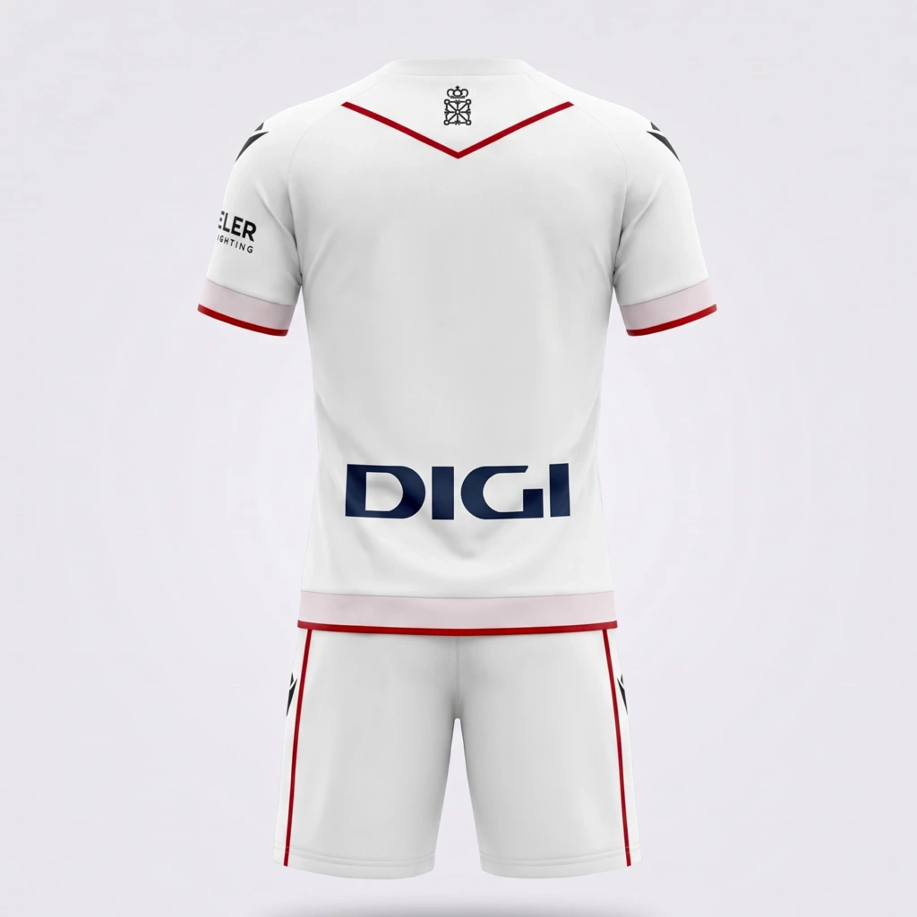 Conjunto Niño Osasuna 2025/26 - espalda