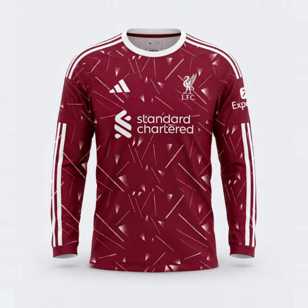 Camiseta Liverpool 2026/27 - Manga Larga