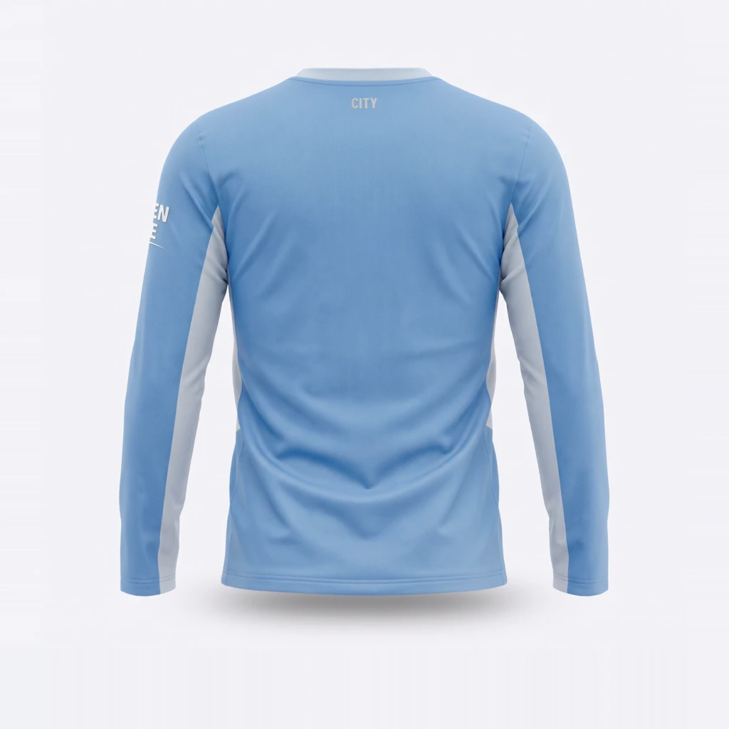 Camiseta Manchester City 2026/27 – Manga Larga - espalda