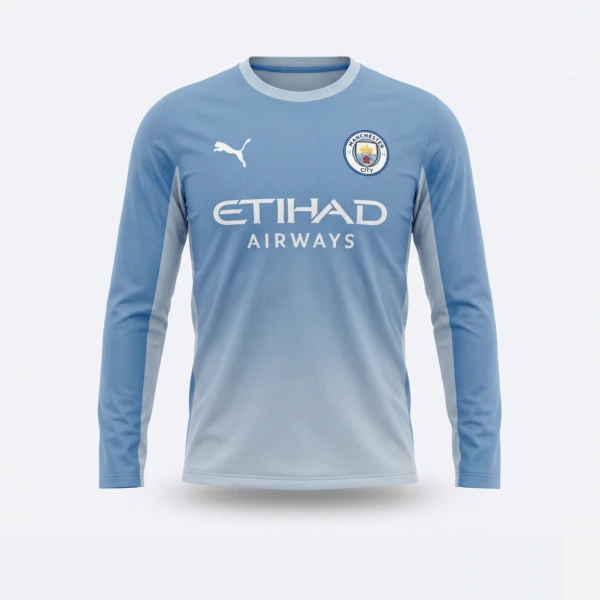 Camiseta Manchester City 2026/27 – Manga Larga - frente