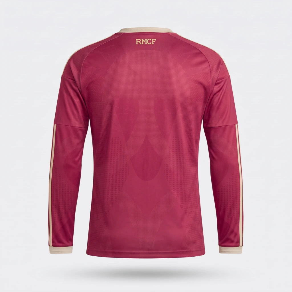 Camiseta Real Madrid 2026/27 - Manga Larga - espalda