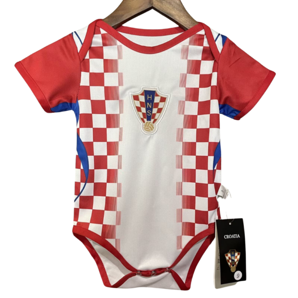 Camiseta Bebe Croacia Mundial 2026