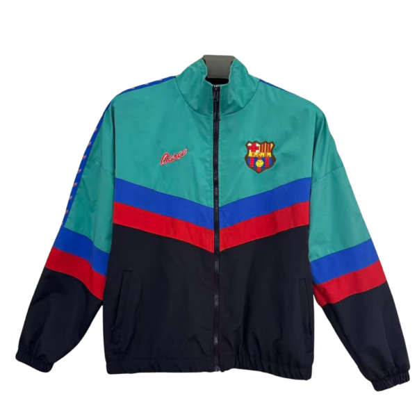 Cortavientos FC Barcelona Retro