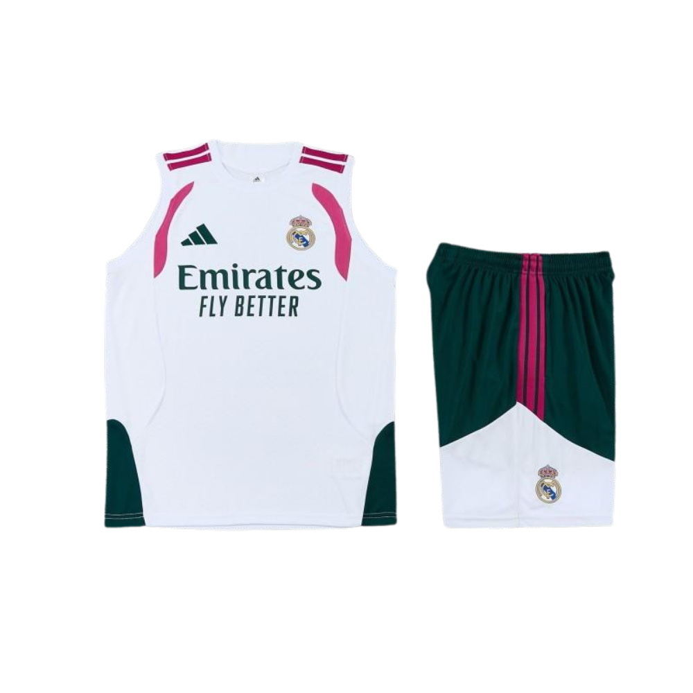 Conjunto de Entrenamiento Real Madrid 2026/27 - Sin Mangas