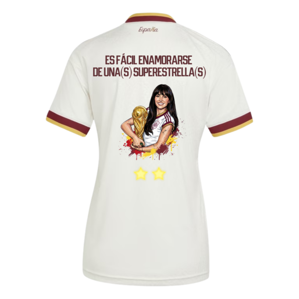 Camiseta Mujer Selección España Mundial 2026 - Superestrella(s) Aitana