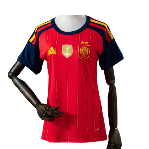 Camiseta Mujer Selección España Mundial 2026 - 2 Estrellas Local