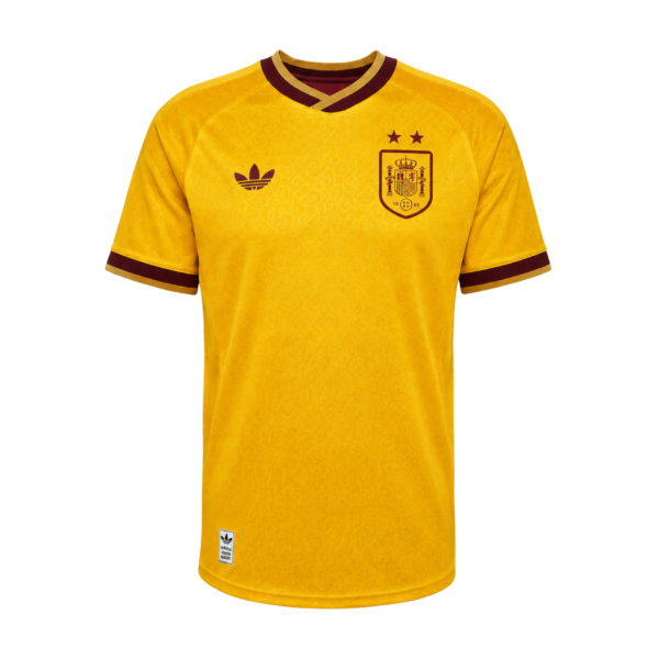 Camiseta Selección España Mundial 2026 - 2 Estrellas Edición Especial Amarilla