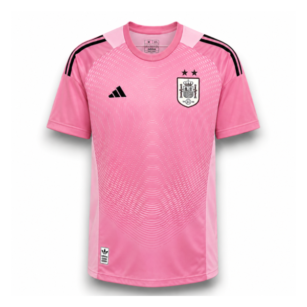 Camiseta Portero Selección España Mundial 2026 - 2 Estrellas Visitante