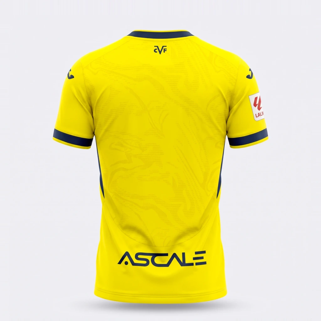 Camiseta Villarreal CF 2026/27 - espalda
