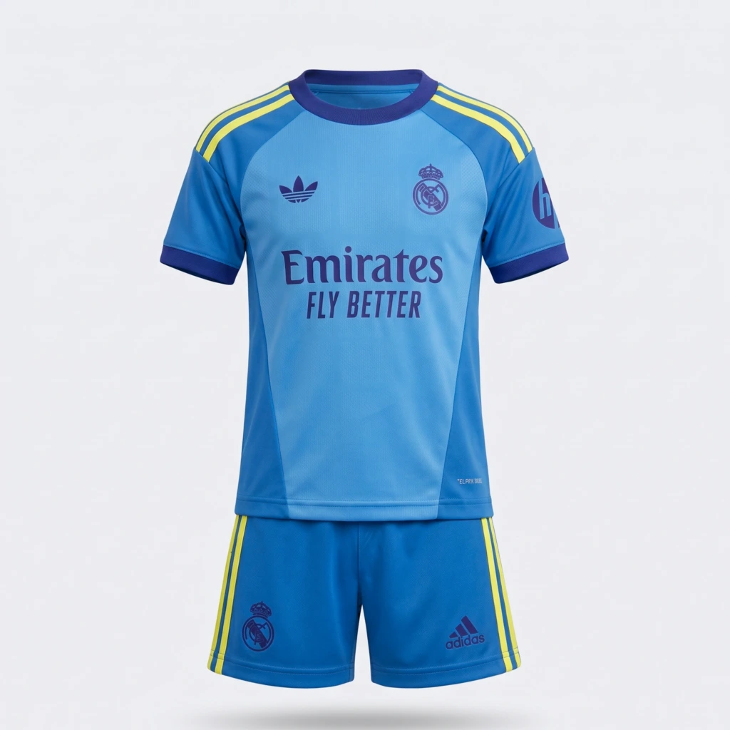 Conjunto Niño Real Madrid 2026/27 - frente
