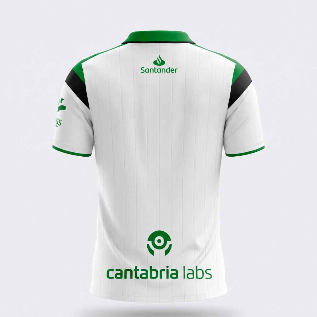 Camiseta Racing Santander 2026/27 - espalda