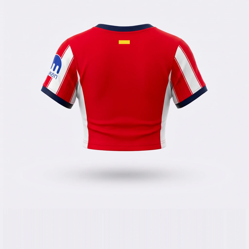 Crop Atlético de Madrid 2026/27 - espalda